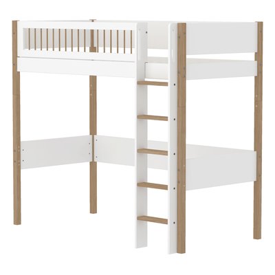 Lit mezzanine en effet bois FLEXA