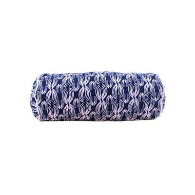 Coussin polochon imprimé géométrique 16x38cm ORNAMI