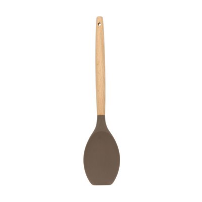 Spatule cuillère en silicone et manche en bois, ELIOTT MENASTYL