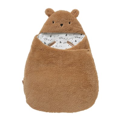 Nid d'ange transformable en peluche Ourson VERTBAUDET