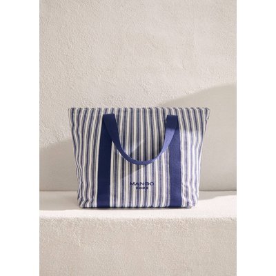 Sac de plage isotherme rayures MANGO HOME