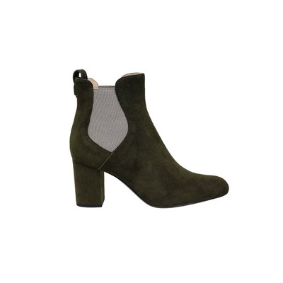 Bottines ?� talons sable INES DE LA FRESSANGE PARIS