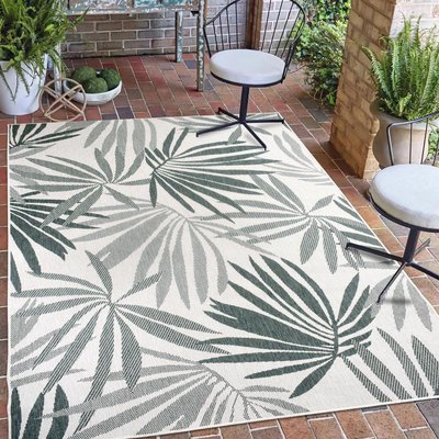 Tapis extérieur, kilim reversible EX1 FEAL UN AMOUR DE TAPIS