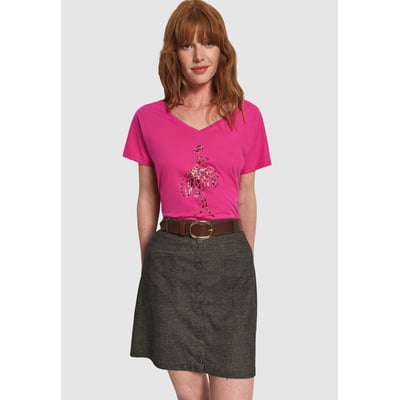 T-shirt Paul & Joe Motif Danseuse - Coton Taille 36 Femme - Manches Longues - Occasion Très Bon état