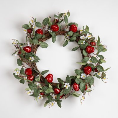 55cm Strawberry Wreath SO'HOME