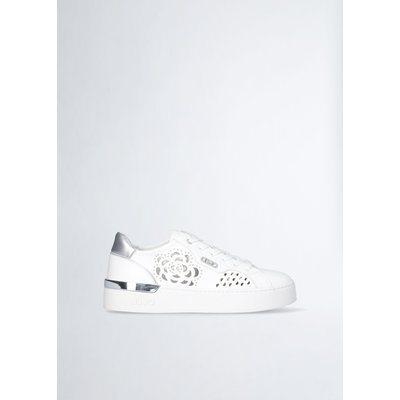 Sneakers blanches ajourées LIU JO