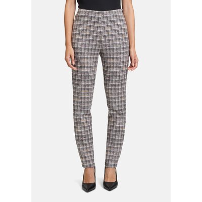 Pantalon slim carreaux femme La Redoute