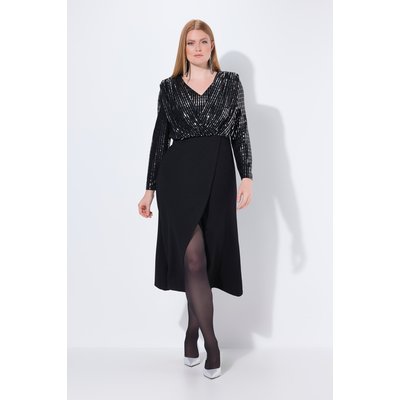 Robe maxi bodycon, en jersey scintillant ULLA POPKEN
