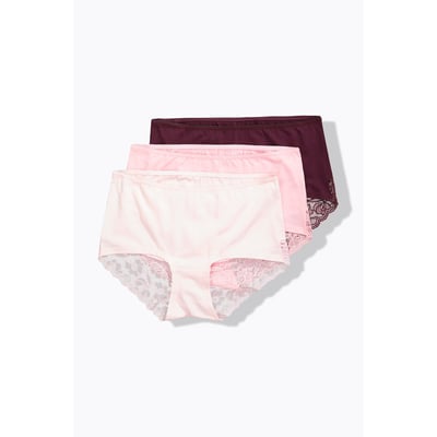 Hipsters en lot de 3, dentelle ULLA POPKEN