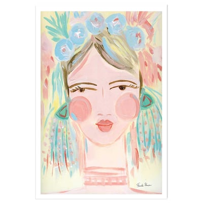 Affiche enfant visage HEXOA