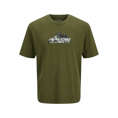 T-shirt stampa montagne JACK & JONES