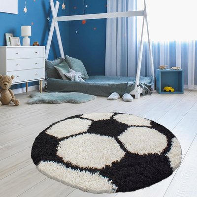 Tapis enfant tissé SHAGGY FOOT UN AMOUR DE TAPIS