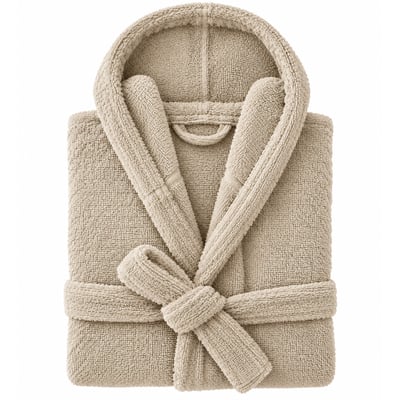 Peignoir enfant a capuche en  Coton 450 g/m² - SERENITE TRADITION DES VOSGES