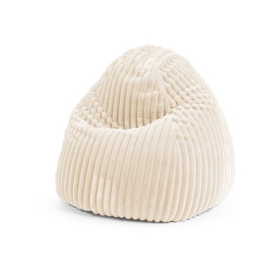 Pouf interieur poire velours RAYA BEAN XL MAGMA HEIMTEX