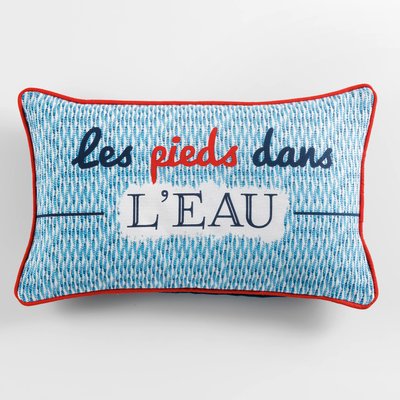Coussin dehousable Modele Les Pieds dans l'eau DOUCEUR D'INTÉRIEUR