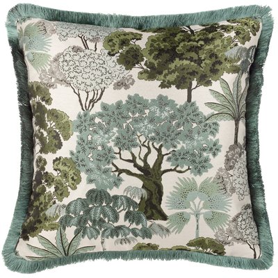 Woodlands Floral Jacquard Cushion WYLDER