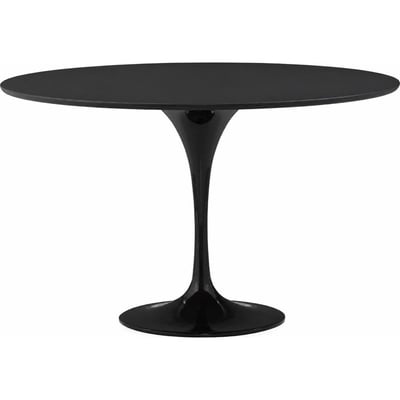 Table à manger ronde pied central aluminium RECOLLECTION