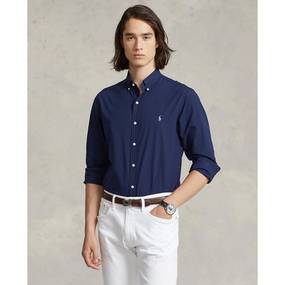 Рубашка узкого покроя из поплина стрейч POLO RALPH LAUREN