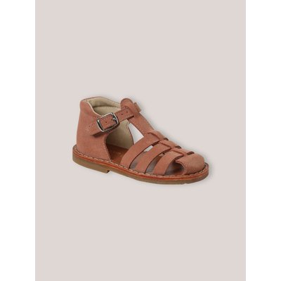 Sandales en cuir suédé CYRILLUS