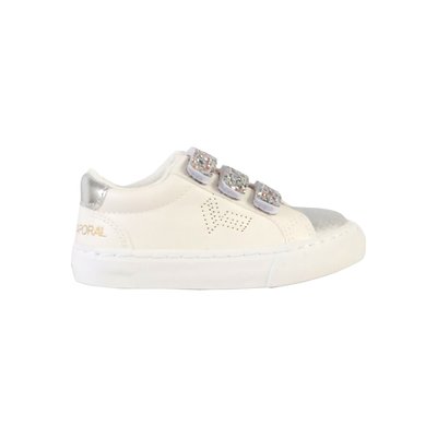 Basket blanche scratch paillette La Redoute