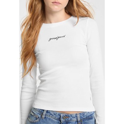 T-Shirt Logo Col Rond GUESS JEANS