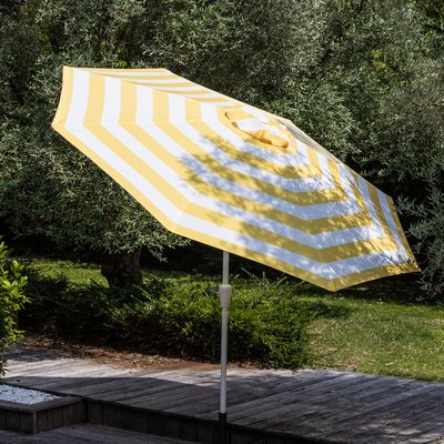 Parasol droit, rond, Ø2,70m, BANDOL HAPPY GARDEN
