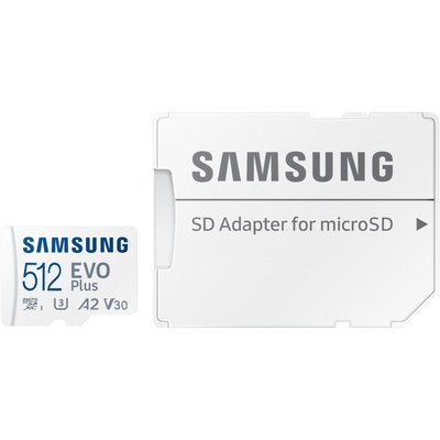 Carte Micro SD Micro SD 512go evo plus + Adaptateur SAMSUNG
