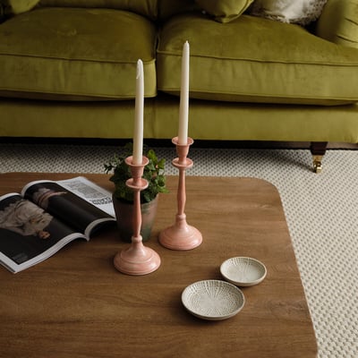 Set of 2 Elmas Candlesticks ÉDITÉ