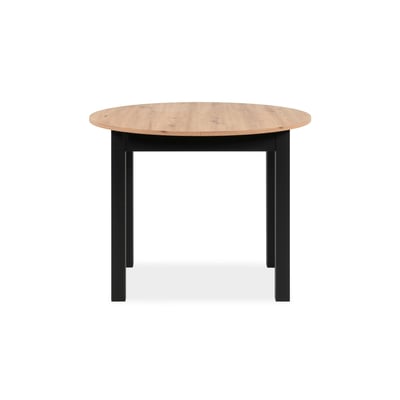 Table ronde extensible 4/6 places, esprit bistrot ALVA PIER IMPORT