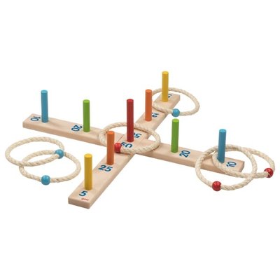 Jeu de lancer d'anneaux coloré GOKI