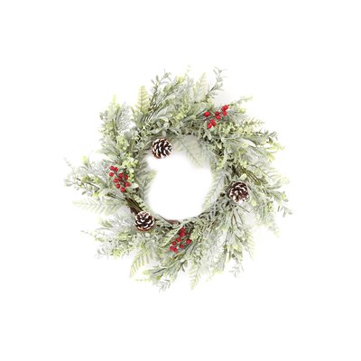 Couronne de Noël design branche naturelle HEART OF THE HOME