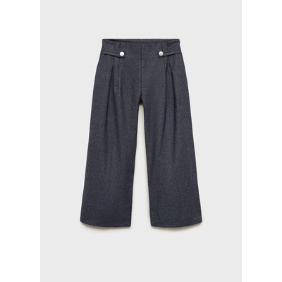Pantalon wideleg pinces MANGO KIDS