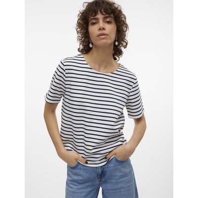 Striped Crew Neck T-Shirt VERO MODA