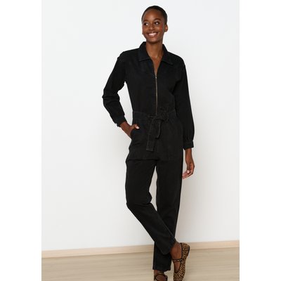 Combinaison en jean noir shop