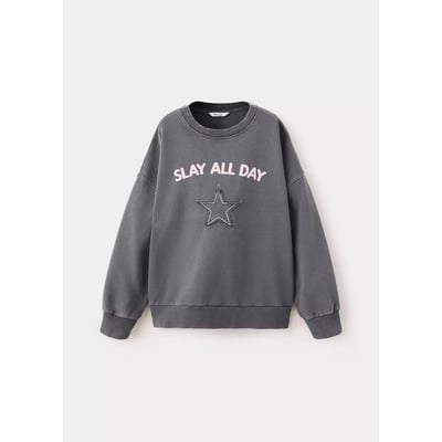 Sweat-shirt coton imprimé MANGO KIDS