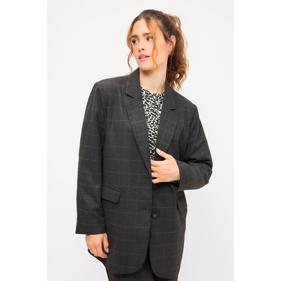 Blazer oversize carreaux femme La Redoute