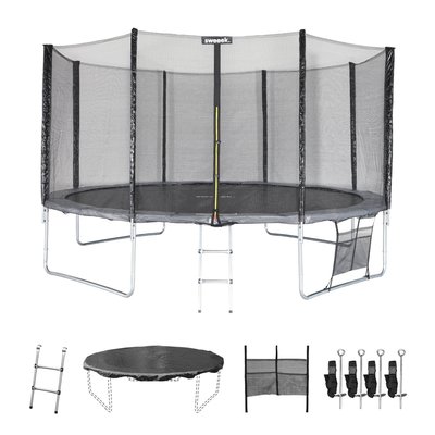 Trampoline 430cm avec pack d'accessoires VENUS XXL SWEEEK