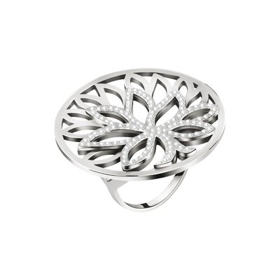 Bague en acier LOTO MORELLATO