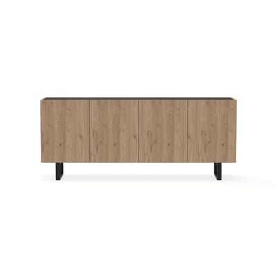 Buffet bas en panneaux de particules 4 portes 180 cm, OPERA BOBOCHIC