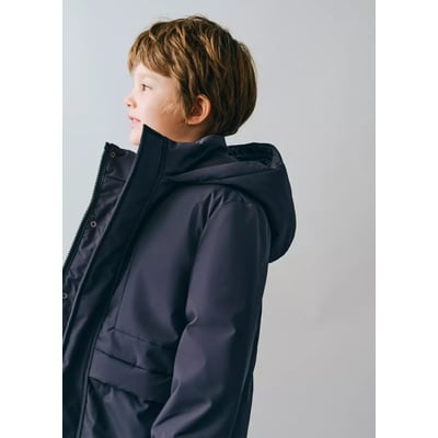 Anorak matelassé à capuche MANGO BABY