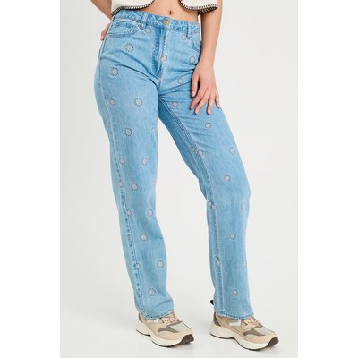 Jeans droit brodé CACHE CACHE