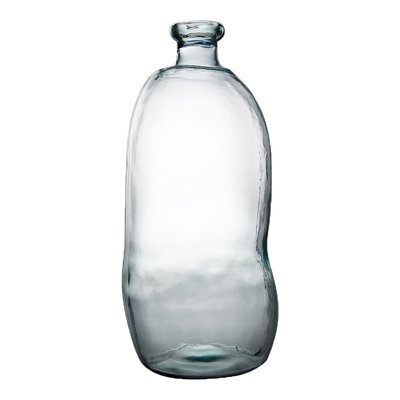 Vase bouteille Simplicity     en verre recyclé TABLE PASSION