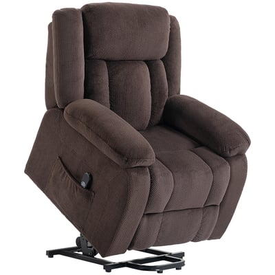 Fauteuil releveur multifonctionnel Velours HOMCOM