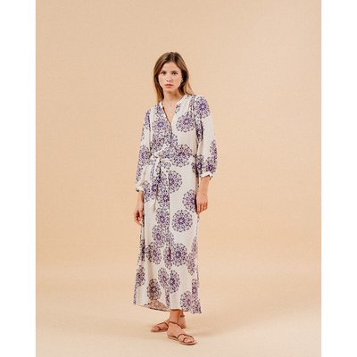 Robe longue imprimée Manille GRACE & MILA