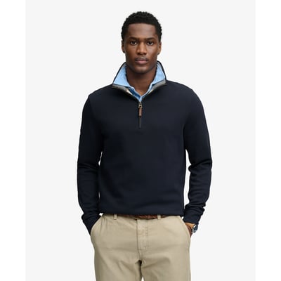 Sweat Piqué Demi-Zip Essential SUPERDRY