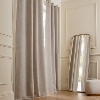 Tenda oscurante in lino lavato, occhielli, Private AM.PM