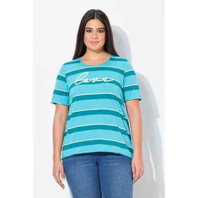 T-shirt rayé avec broderie ULLA POPKEN