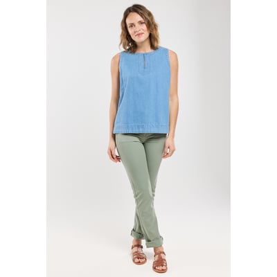 Pantalon coupe droite en coton ARMOR-LUX