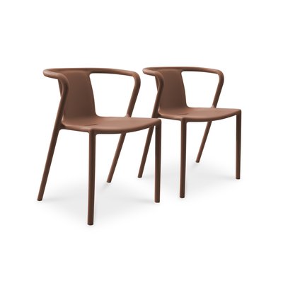 Lot de 2 fauteuils en Polypropylène DIEGO CITY GARDEN