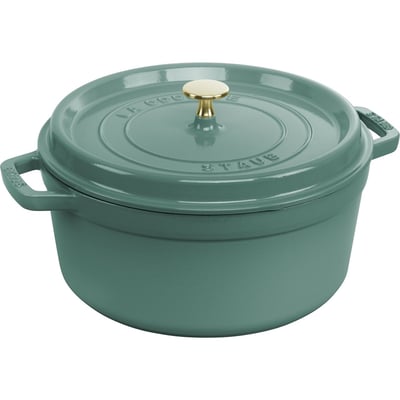 Cocotte ronde 26 cm Eucalyptus STAUB